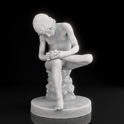 Boy With Thorn stone