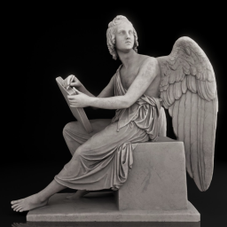 Angel with book