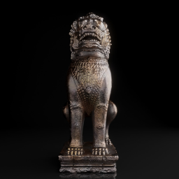 Bayon Lion bronze