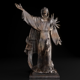 St Francis of Assisi bronze