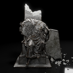 Grave of honour of Leopold_broken