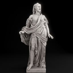 Singing figure from Vienna Ringtheater stone