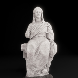Seated Woman, Demeter from Knidos