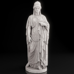 Zenobia in Chains statue