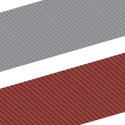 Low Poly Roof Materials