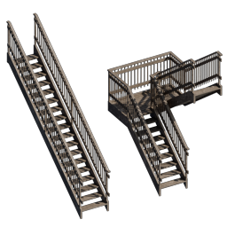 Wooden Stairs Collection