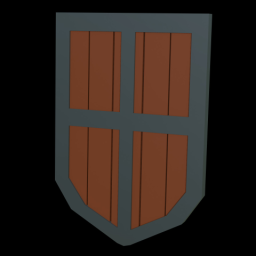 Square Pointed Shield