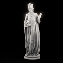 Empress_Cunigunde_of_Luxembourg_with_church