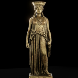 Caryatid C Erechtheion_bs