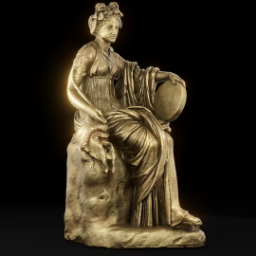 Seated Muse Thalia_bs