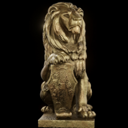 Lion sculpture_bs