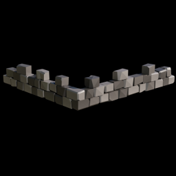 Stone Brick Wall Corner