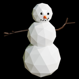Tall Snowman 1