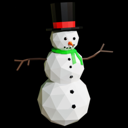 Tall Snowman 2