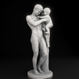 faun playing with his younger brotherfaun playing with his y