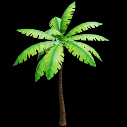 Textured Palm Tree Medium