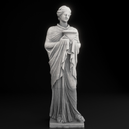 statue of priestess or muse