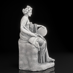 seated muse thalia
