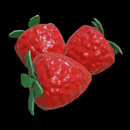 Three Raspberries
