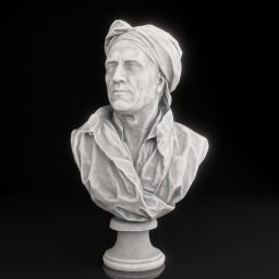 Bust of Voltaire in a Headcloth