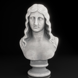 bust of a barbarian woman
