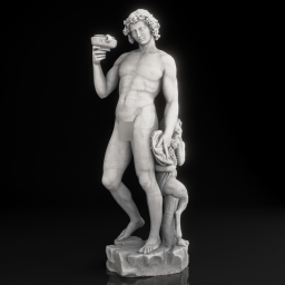 Bacchus with a Young Satyr