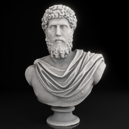 portrait of lucius auelius verus designated emperor