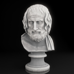 portrait of euripedes farnese