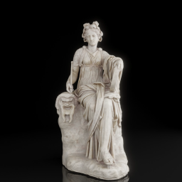 Seated Muse Thalia cl
