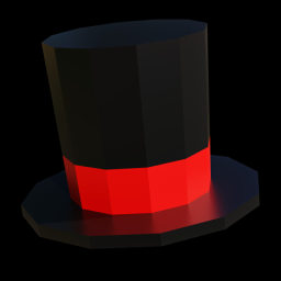 Top Hat Red Stripe
