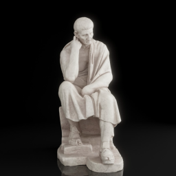 seated philosopher cl