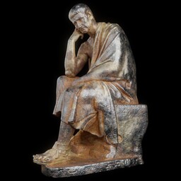 seated philosopher ir