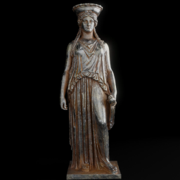 Caryatid C Erechtheion ir