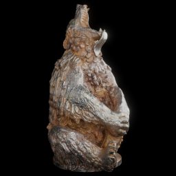 seated bear ir