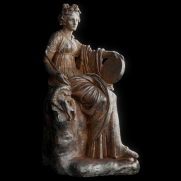 Seated Muse Thalia ir