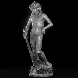 donatello s david with the head of goliath sl
