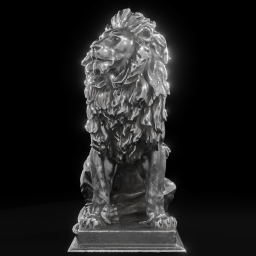 Lion at the entrance in Vienna sl
