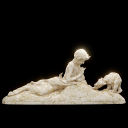 Pan et Oursons marble