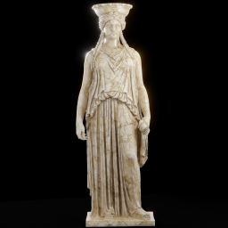 Caryatid C Erechtheion marble
