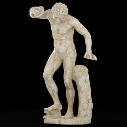 dancing satyr marble