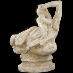 Leda and the Swan marble