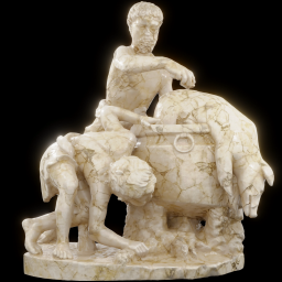 Roasting of the Boar marble