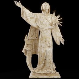 St Francis of Assisi marble