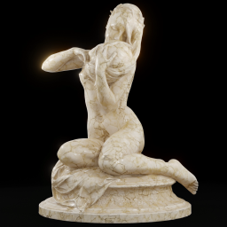 Andre Cheniers Muse marble