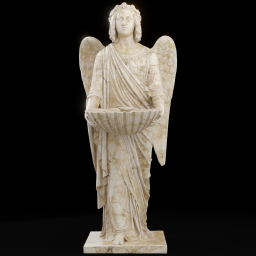 Baptismal Angel marble