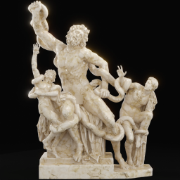 Laocoon and His Sons marble