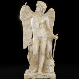 cupid triumphant marble