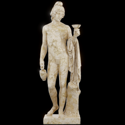 Ganymede Offering the Cup marble