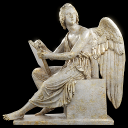 Angel with book cg