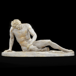 dying gladiator marble
